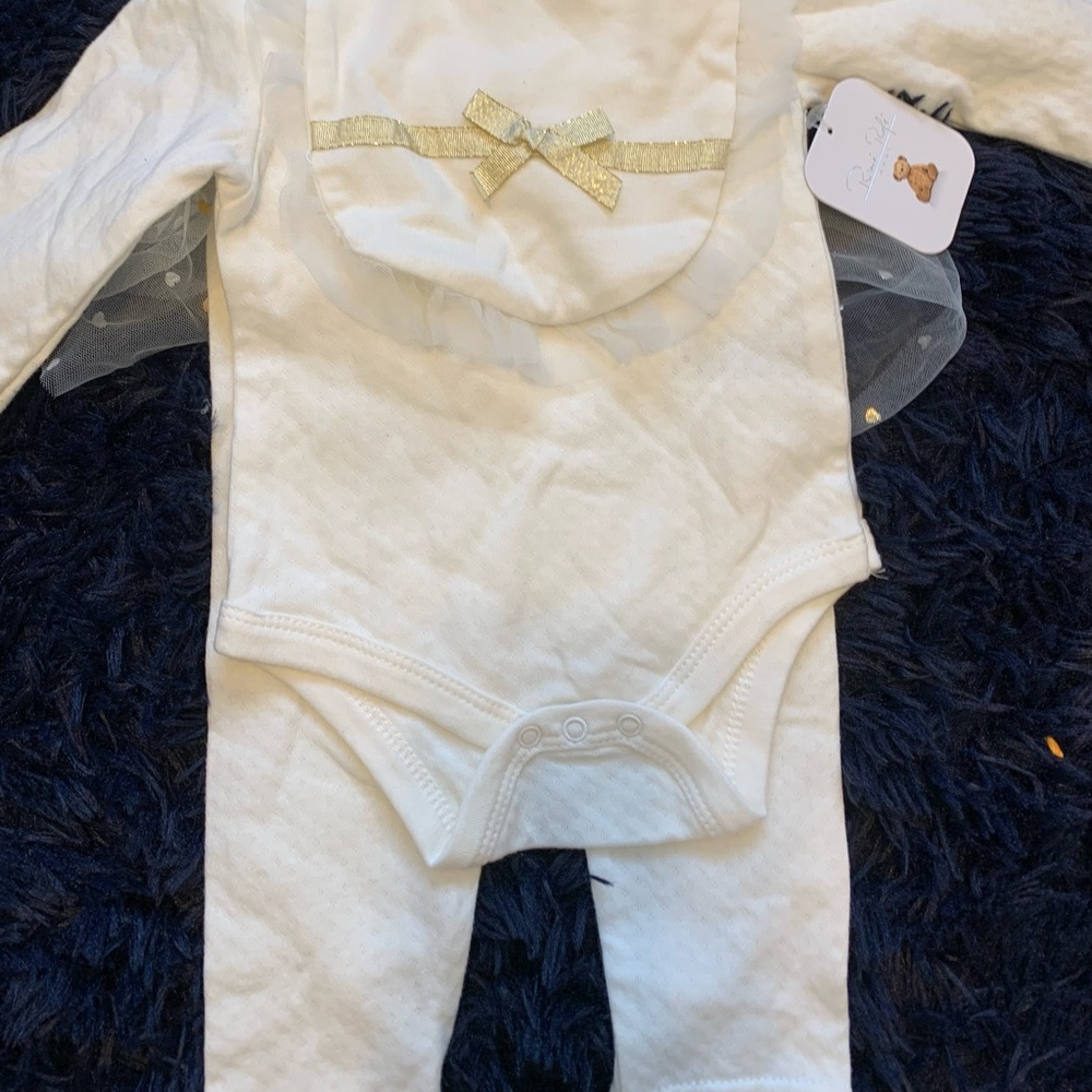 Brand new baby girl outfit